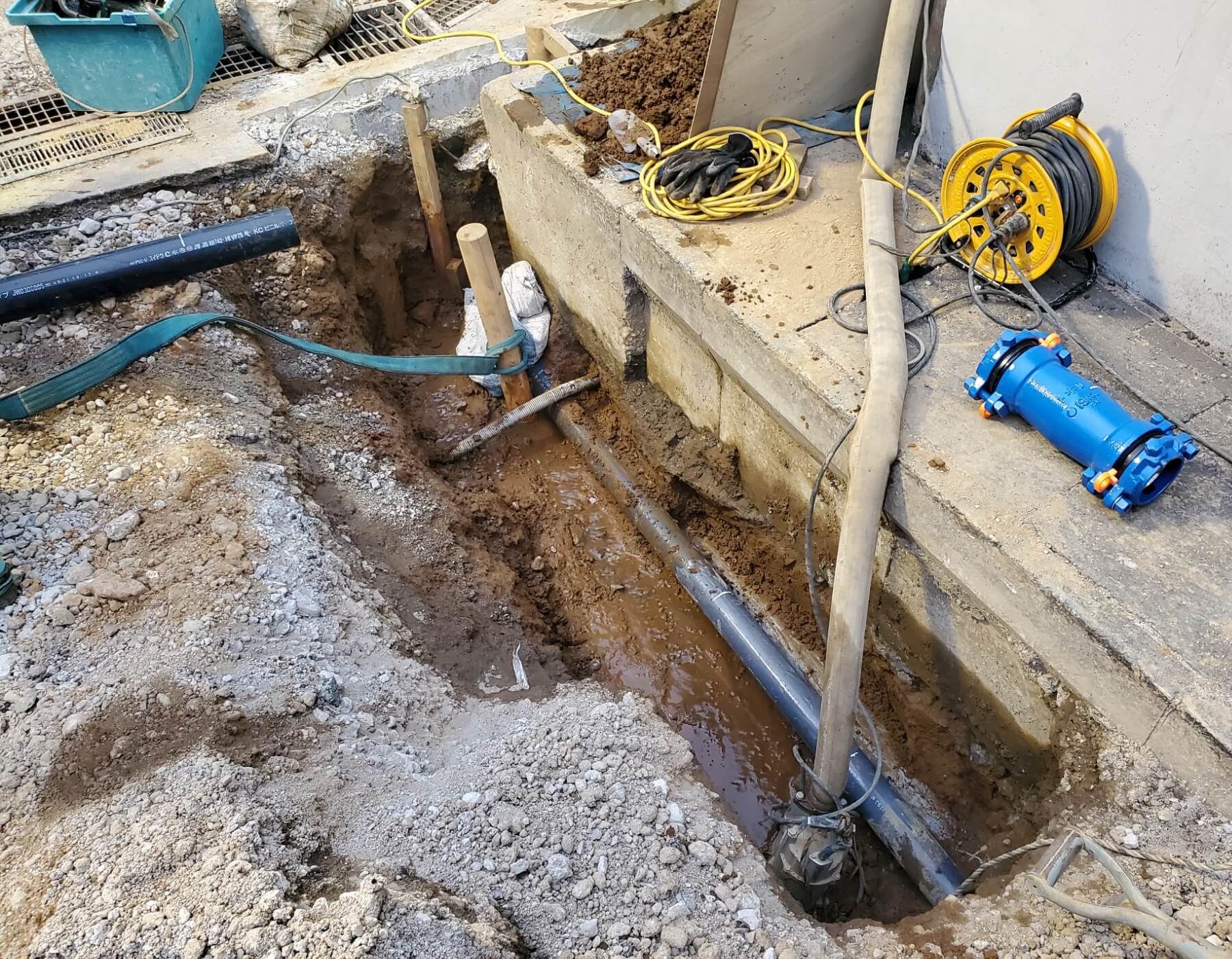 土木解体工事 工事・作業事例 緊急対応